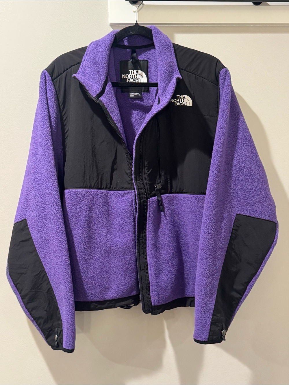 The North Face Women’s Retro Denali Fleece Jacket Peak Purple Black XXL